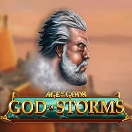 Age Of The Gods: God of Storms by Playtech, showcased at spinnjoys.com – game logo