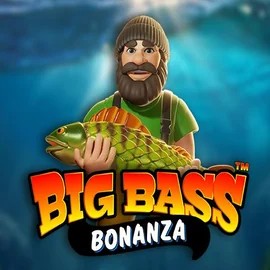 Big Bass Bonanza casino game by Pragmatic Play – featured logo at Spinjoys Casino