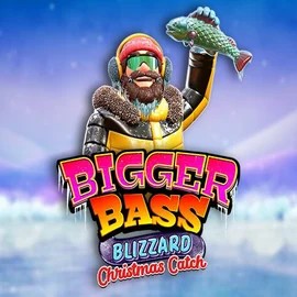 Bigger Bass Blizzard Christmas Catch casino game by Pragmatic Play – featured logo at Spinjoys Casino