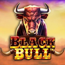 Black Bull online game logo by Pragmatic Play on spinnjoys.com