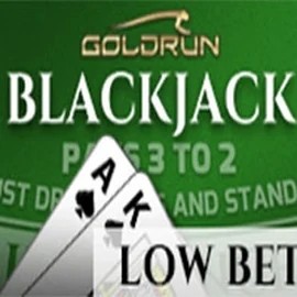 Blackjack Low Bets slot logo by Holland Power Gaming at Spinjoys Casino