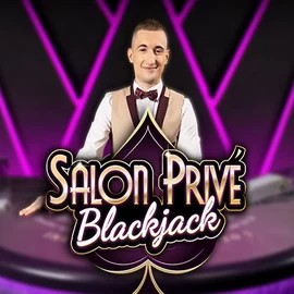 Blackjack Salon Privé logo – Live Casino by Ezugi at Spinjoys Casino