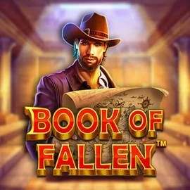 Book Of Fallen game by Pragmatic Play – logo hosted on Spinjoys Casino