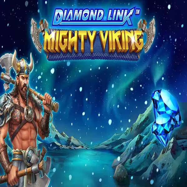Diamond Link Mighty Viking logo by Greentube Spinjoys Casino