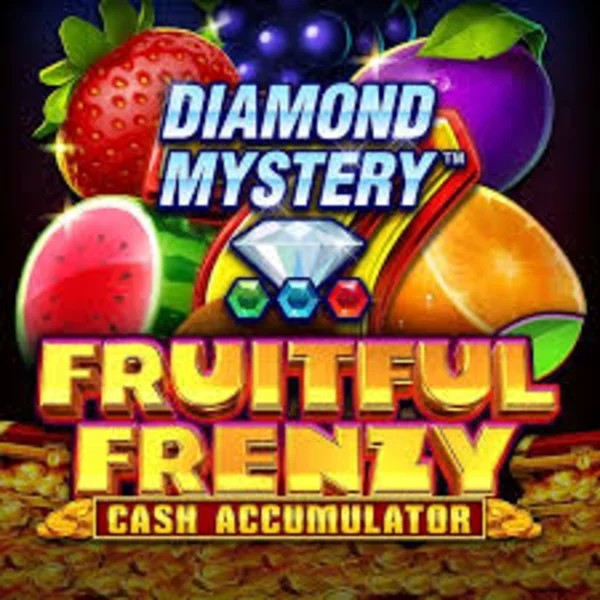 Diamond Mystery Fruitful Frenzy Cash Accumulator logo – Slots by Greentube at Spinjoys Casino