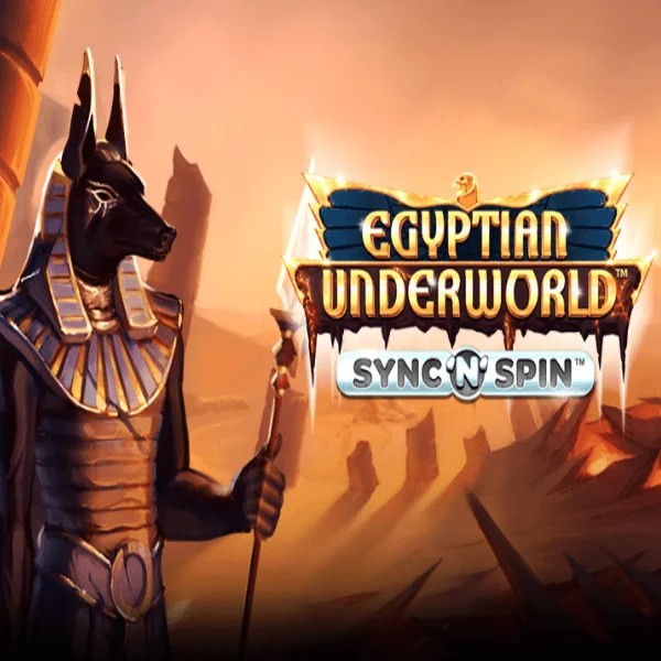 Egyptian Underworld logo by Greentube Spinjoys Casino
