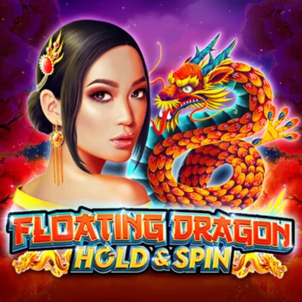 Floating Dragon slot visual from Pragmatic Play available on spinnjoys.com