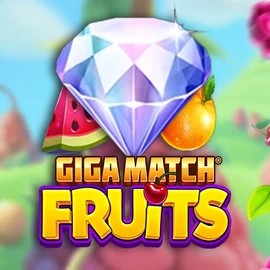 Giga Match Fruits slot icon by RubyPlay, available at Spinjoys Casino