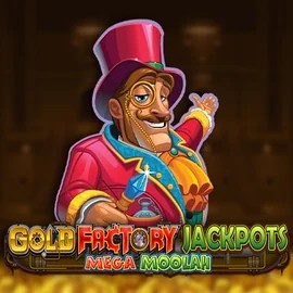Gold Factory Jackpots Mega Moolah – slot by Aurum Signature Studios, featured at spinnjoys.com
