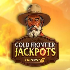 Gold Frontier Jackpots FastPot5 online game logo by Yggdrasil on spinnjoys.com