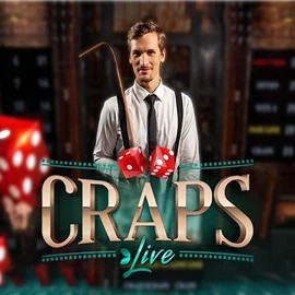 Live Craps casino game by Evolution – featured logo at Spinjoys Casino