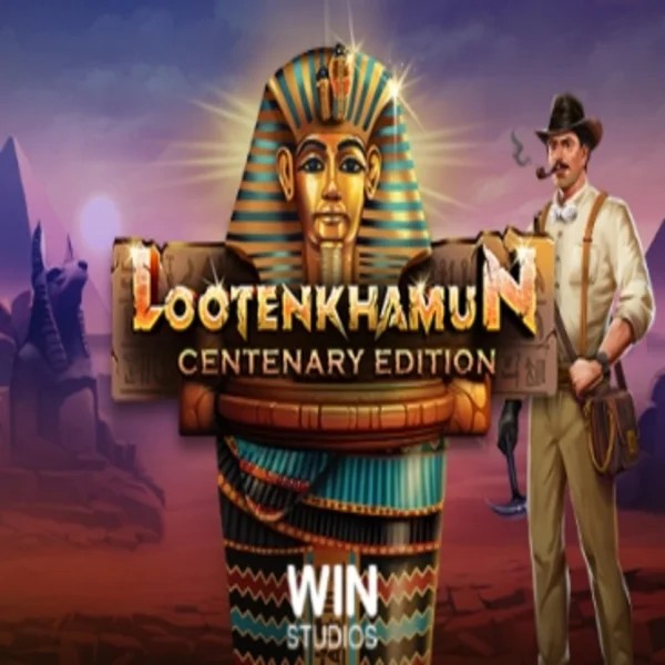 LootEnKhamun Centenary slot logo by bwin.party at Spinjoys Casino