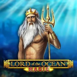 Official Slots logo: Lord Of The Ocean Magic by Novomatic at Spinjoys Casino