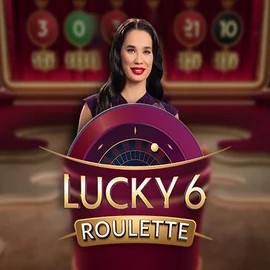 Lucky 6 Roulette logo by Pragmatic Play Spinjoys Casino