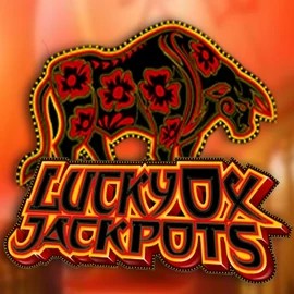 Enjoy Lucky Ox Jackpots by Rival – logo hosted on spinnjoys.com