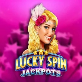 Lucky Spin Jackpots by Novomatic, showcased at spinnjoys.com – game logo