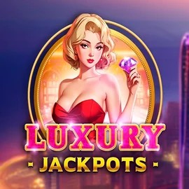 Luxury Jackpots logo – Jackpots by Triple Cherry at Spinjoys Casino
