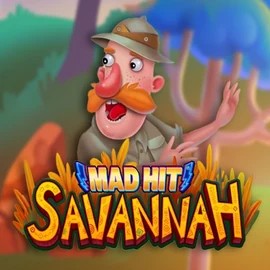 Mad Hit Savannah slot icon by RubyPlay, available at Spinjoys Casino