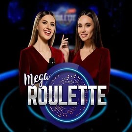 Live Casino logo of Mega Roulette from Pragmatic Play at Spinjoys Casino