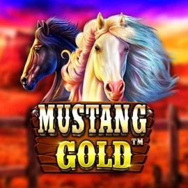 Mustang Gold logo by Pragmatic Play at Spinjoys Casino