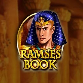 Ramses Book Deluxe logo by Gamomat at Spinjoys Casino