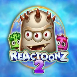 Try Reactoonz 2 slot by Play'n GO on spinnjoys.com – logo image