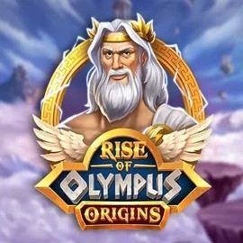Slots logo of Rise of Olympus Origins from Play'n GO at Spinjoys Casino