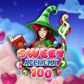 Sweet Alchemy 100 casino game by  – featured logo at Spinjoys Casino
