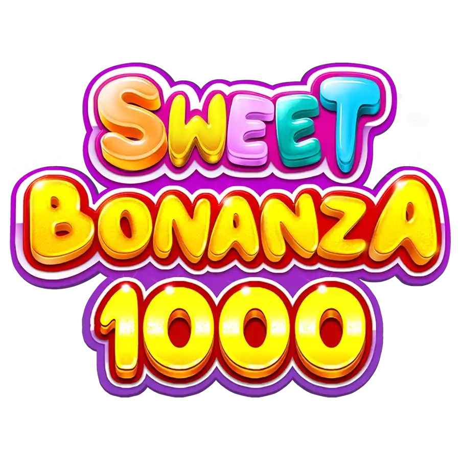 Sweet Bonanza 1000 logo by Pragmatic Play Spinjoys Casino