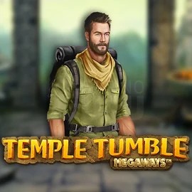 Official Slots logo: Temple Tumble Megaways by Relax Gaming at Spinjoys Casino