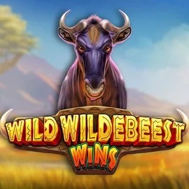 Wild Wildebeest Wins logo by Pragmatic Play at Spinjoys Casino